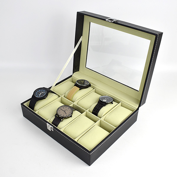 手錶收納 收藏質感皮革(10支裝)【NAWA50】