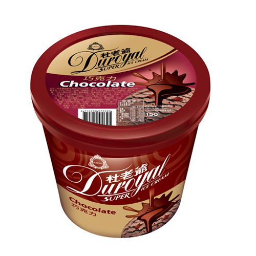 杜老爺Super冰淇淋-巧克力608±15g/桶【愛買冷凍】 product thumbnail 2