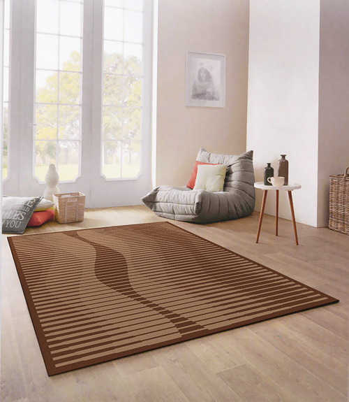 【范登伯格進口地毯 】西堤簡樸圈毛編織地毯/地墊-曲線條170x230cm