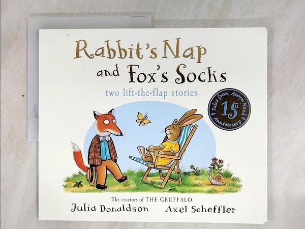 【書寶二手書T1／原文小說_EIG】Tales From Acorn Wood: Rabbit s Nap + Fox s Socks_Donaldson Julia，Scheffler Axel (ILT)