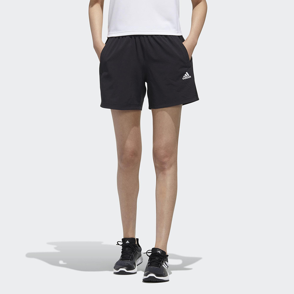 【現貨】Adidas Must Haves 女裝 短褲 慢跑 休閒 口袋 黑 【運動世界】FT2879 product thumbnail 3