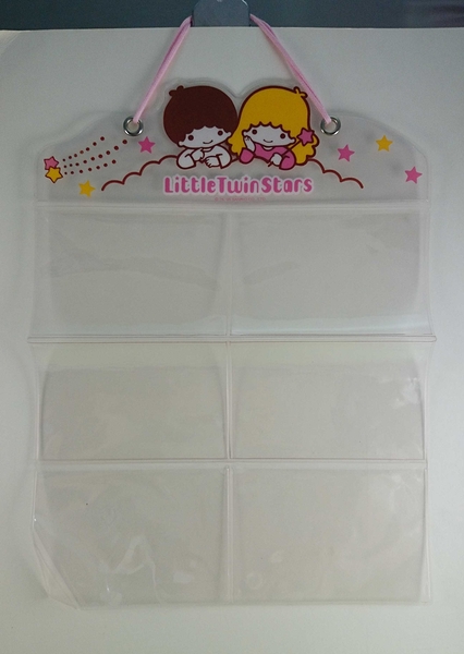 【震撼精品百貨】Little Twin Stars KiKi&LaLa 雙子星小天使~掛袋_透明