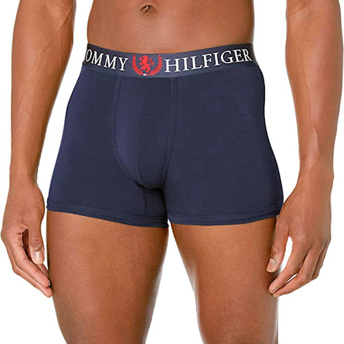 Tommy HIifiger 男藍色平角內褲