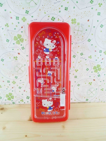 【震撼精品百貨】Hello Kitty 凱蒂貓~KITTY鉛筆盒-玩具-紅色 product thumbnail 2