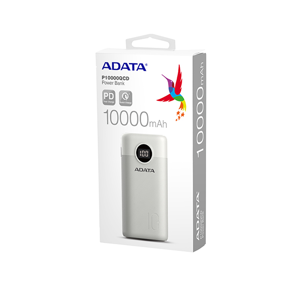 威剛ADATA PD／QC快充行動電源10000mAh P10000QCD (BSMI認證) 二入 product thumbnail 9