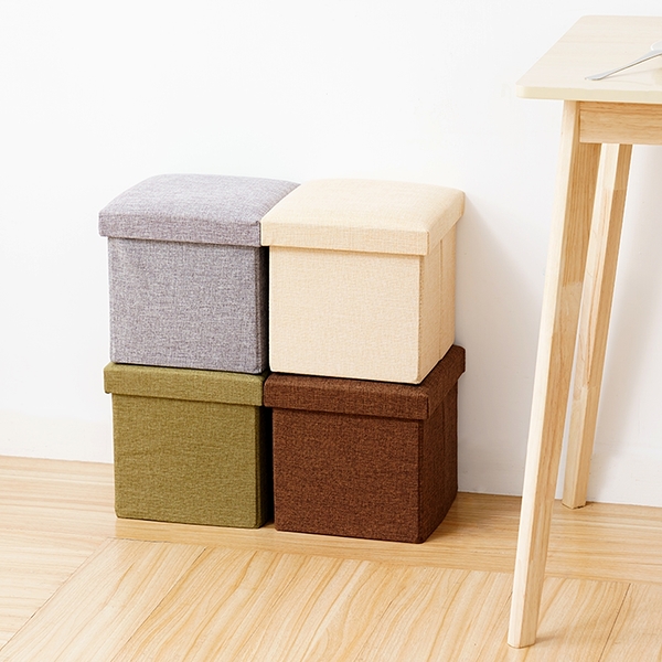 威瑪索 收納箱 折疊 收納椅凳 換季衣物收納箱 15L-(4色)