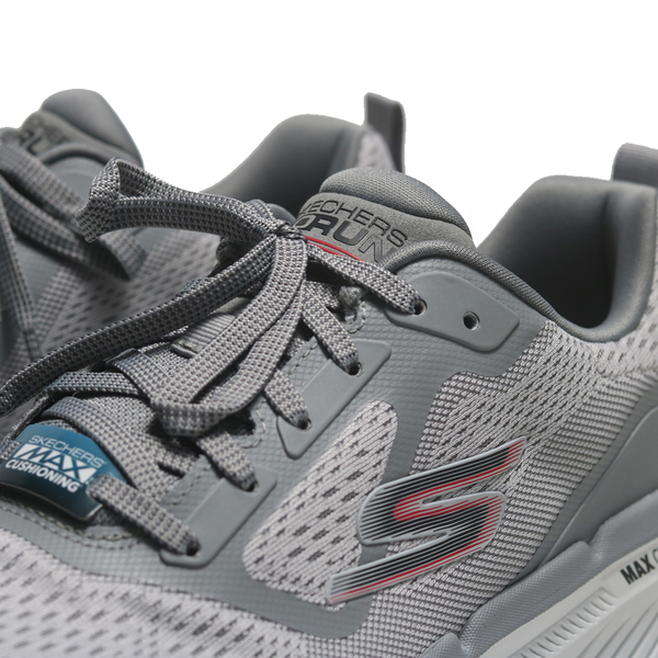 SKECHERS 慢跑鞋 MAX CUSHIONING PREMIER 2.0 灰白 厚底 男 220840GRY product thumbnail 2