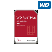 WD 威騰 8TB 紅標Plus WD80EFZZ 5640轉 128MB 3.5吋