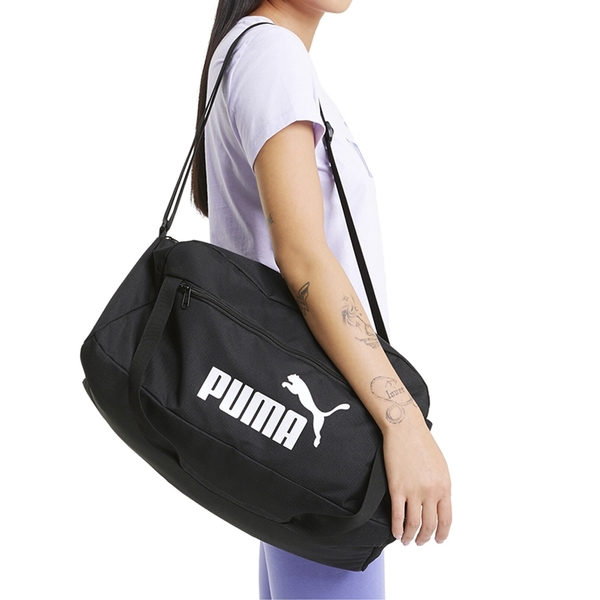 【現貨】PUMA Phase Sports 背包 旅行袋 手提袋 休閒 健身 黑【運動世界】07803301 product thumbnail 3