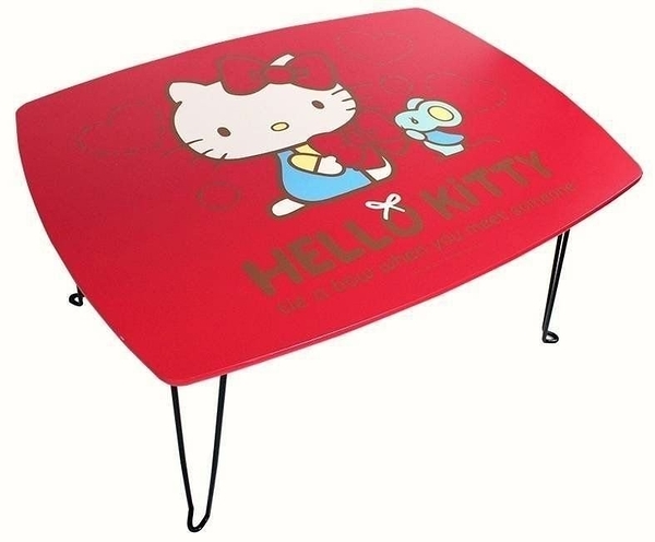 【震撼精品百貨】Hello Kitty 凱蒂貓~台灣授權紅長桌-老鼠*38733