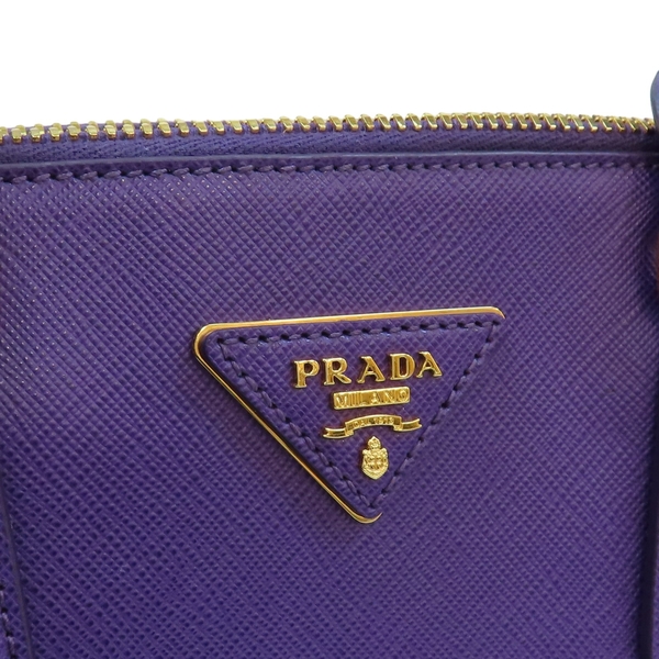 【二手名牌BRAND OFF】PRADA 普拉達 紫色 牛皮 兩用包 BL0837 product thumbnail 6