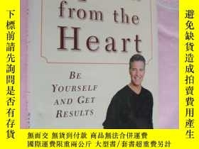 二手書博民逛書店speak罕見from the heart:be yoursel