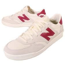 x［TellCathy］ New Balance 米白色紅色 麂皮 中性 復古休閒鞋休閒運動鞋 CRT300WR