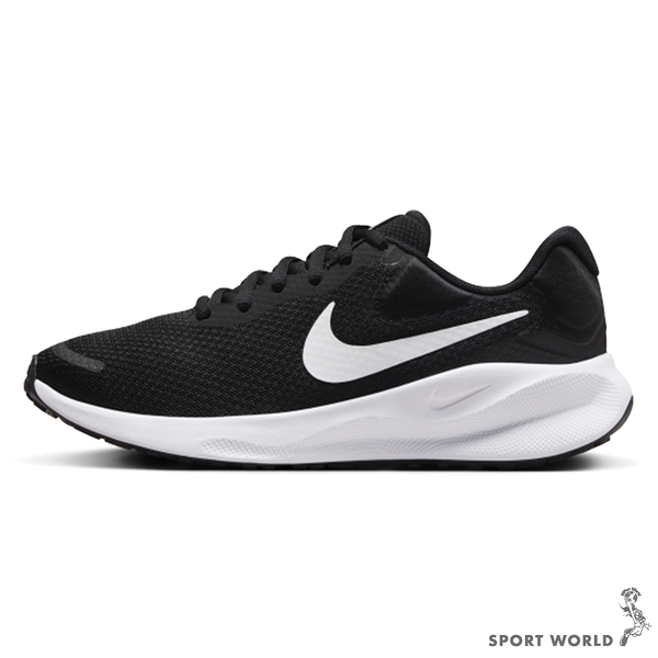 Nike 慢跑鞋 女鞋 柔軟 緩震 REVOLUTION 7 黑【運動世界】FB2208-003