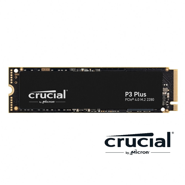 美光 Micron Crucial P3 Plus 500G P3P M.2 PCIe 2280 SSD 固態硬碟 500GB