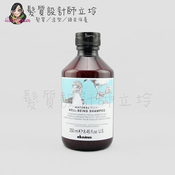 立坽『洗髮精』海泰公司貨 Davines特芬莉 新自然生機 樂活紫菊洗髮露250ml IH01