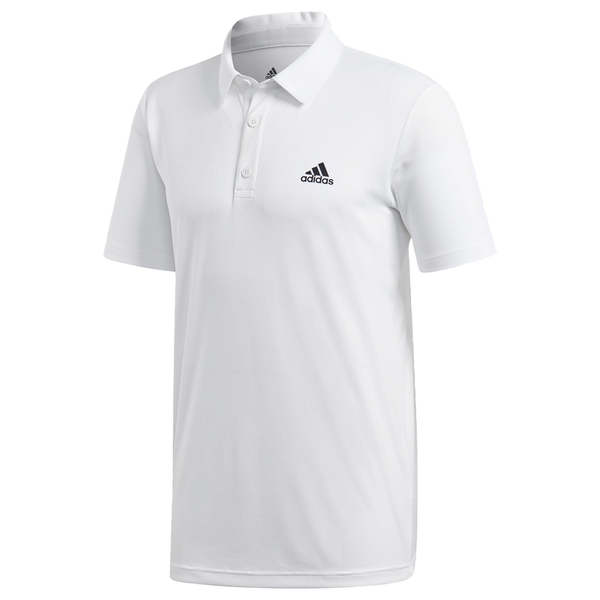 【現貨】ADIDAS FAB POLO 男裝 短袖 POLO衫 休閒 網球 透氣 快乾 白【運動世界】CV8321 product thumbnail 2