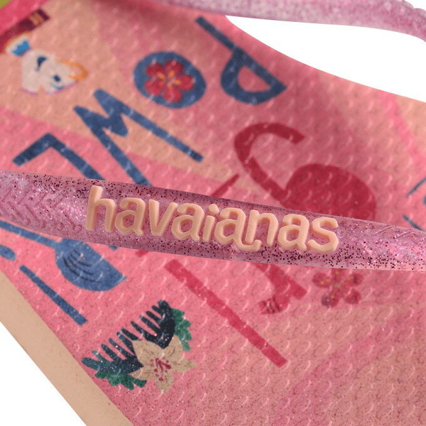 havaianas 哈瓦士 巴西人字拖 兒童款 Slim princesas 花木蘭 涼鞋 拖鞋 夾腳拖 海灘鞋【南風百貨】 product thumbnail 3