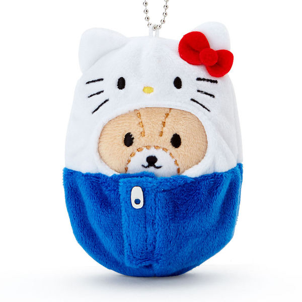【震撼精品百貨】Hello Kitty 凱蒂貓~造型絨毛吊飾-睡袋 product thumbnail 4