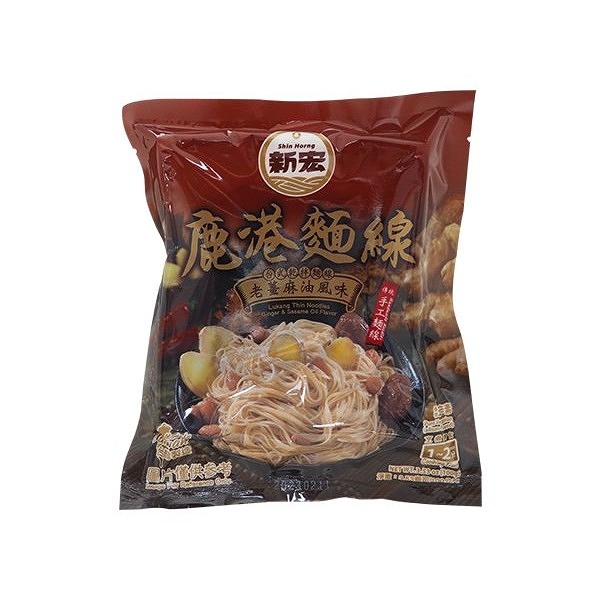 新宏 鹿港麵線 老薑麻油風味(100g)【小三美日】DS006532