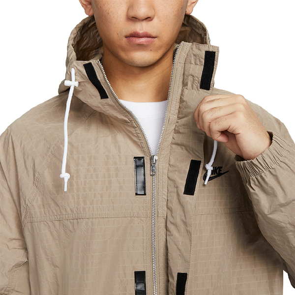 NIKE AS M NK CLUB BANDON JKT 外套 男 風衣外套 口袋 拉鍊外套 卡其 FN3109-247 product thumbnail 4