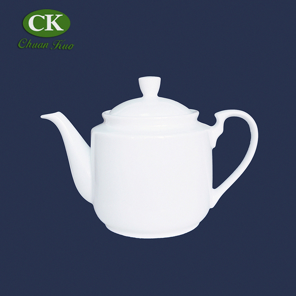 CK全國瓷器 純白磁壺 花茶壺 茶壺 茶具