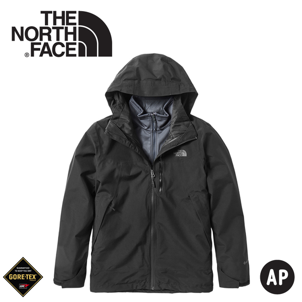 Slink verlies Algebra The North Face 男GORE-TEX三合一兩件式防水外套《黑》】49B7/衝鋒衣/風雨衣| 防曬外套| Yahoo奇摩購物中心