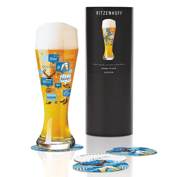 德國 RITZENHOFF 小麥胖胖啤酒杯(共10款) WEIZEN《WUZ屋子》啤酒杯 酒杯 杯
