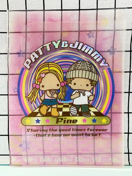 【震撼精品百貨】彼得&吉米Patty & Jimmy~三麗鷗 彼得&吉米A4資料夾/文件夾-L#71580