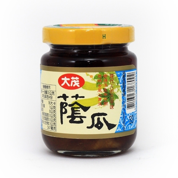 大茂 蔭瓜 玻璃罐 120g (12入)/箱【康鄰超市】