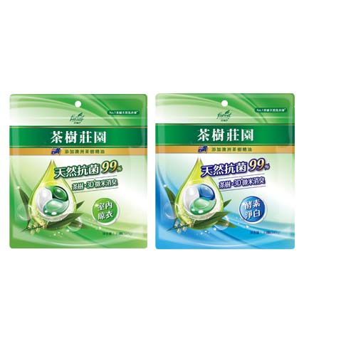 茶樹莊園茶樹天然濃縮抗菌洗衣球23顆【愛買】 product thumbnail 2