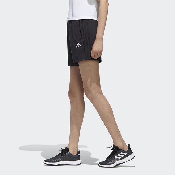 【現貨】Adidas Must Haves 女裝 短褲 慢跑 休閒 口袋 黑 【運動世界】FT2879 product thumbnail 4