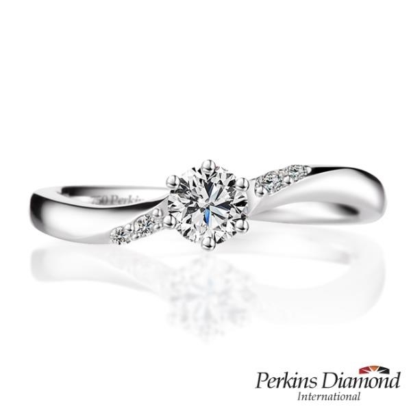 【南紡購物中心】PERKINS 伯金仕 Princess系列 鑽石戒指