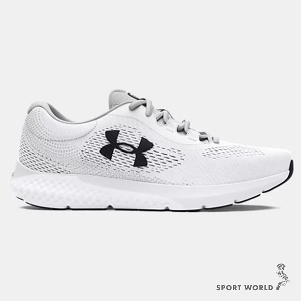 Under Armour UA 慢跑鞋 男鞋 輕量 Charged Rogue 4 白【運動世界】3026998-101