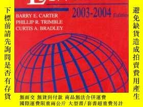 二手書博民逛書店International罕見Law Statutory 2003-2004: Selected Document
