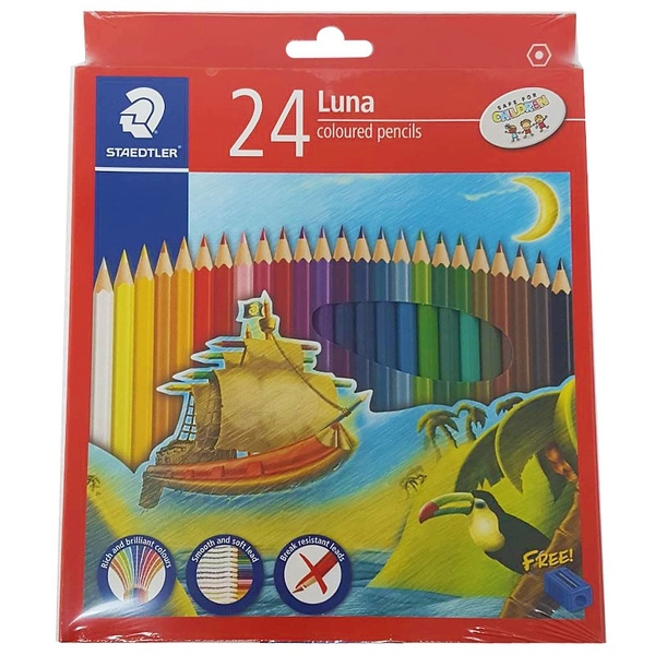 STAEDTLER 施德樓LUNA #136油性色鉛筆-24色