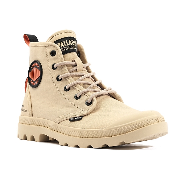 PALLADIUM PAMPA HI SUPPLY RS 有機棉 高筒 軍靴 中性碼 沙色 78881-274