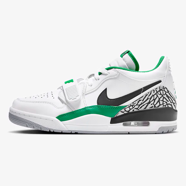 Nike 男鞋 休閒鞋 爆裂紋 Air Jordan Legacy 312 Low 白綠黑【運動世界】FN3406-101 product thumbnail 2