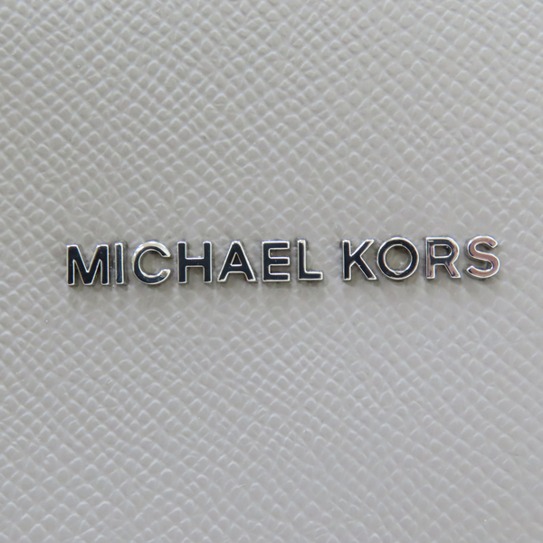 【二手名牌BRAND OFF】MICHAEL KORS 麥可寇斯 灰色 牛皮 Jet 托特包 銀扣 product thumbnail 6