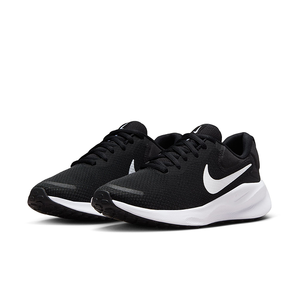 NIKE W REVOLUTION 7 運動 全黑 女 慢跑鞋 FB2208-003