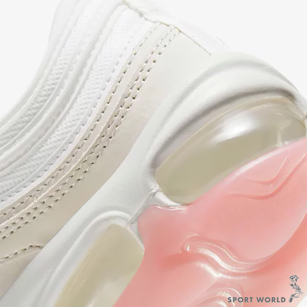 Nike 女鞋 休閒鞋 Air Max 97 全氣墊 白粉奶茶【運動世界】CT1904-100[現貨下殺] product thumbnail 9