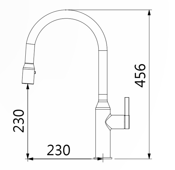 【麗室衛浴】國產精品 LF無鉛 伸縮/抽拉 水槽龍頭/立式龍頭/吧檯/洗衣槽/檯面龍頭 107015