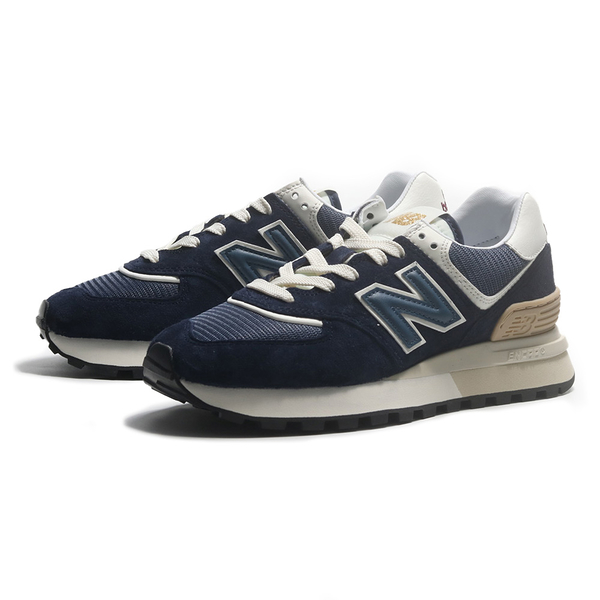 NEW BALANCE 休閒鞋 NB 574 海軍藍 金標 復古 慢跑鞋 男女 U574LGBB