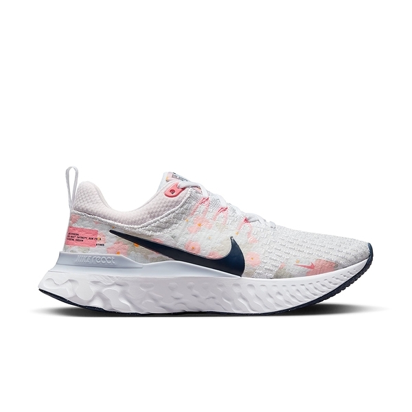 {零碼福利品}NIKE 慢跑鞋 Wmns React Infinity Run FK 3 PRM 女 粉紅 運動鞋 FD4151-100