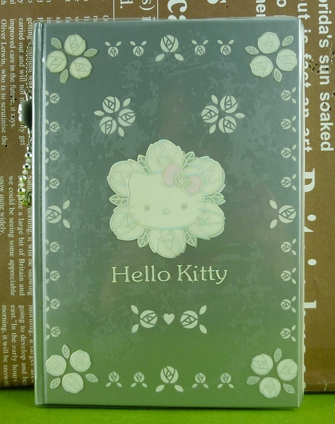 【震撼精品百貨】hello kitty 凱蒂貓~筆記本~蕾絲~銀色【共1款】