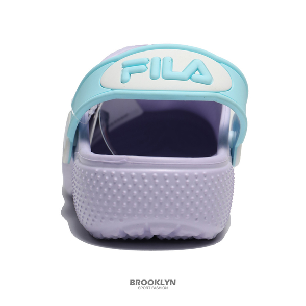 FILA 童鞋 淡紫水藍 園丁燈鞋 慢跑鞋 小童 中童 (布魯克林) 7S452W939 product thumbnail 4