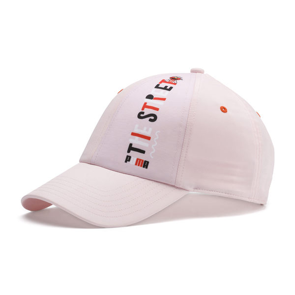 Puma Street 粉紅 兒童帽 芝麻街 老帽 運動帽 遮陽帽 運動 六分割帽 運動帽 02192202
