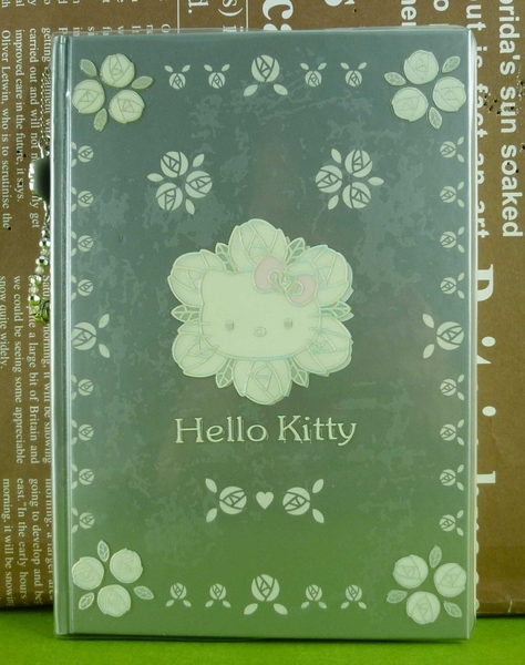 【震撼精品百貨】Hello Kitty 凱蒂貓~筆記本~蕾絲~銀色【共1款】