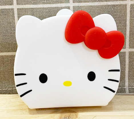 【震撼精品百貨】Hello Kitty_凱蒂貓-三麗鷗 Hello Kitty日本SANRIO三麗鷗KITTY日本造型矽膠零錢包-紅*78030