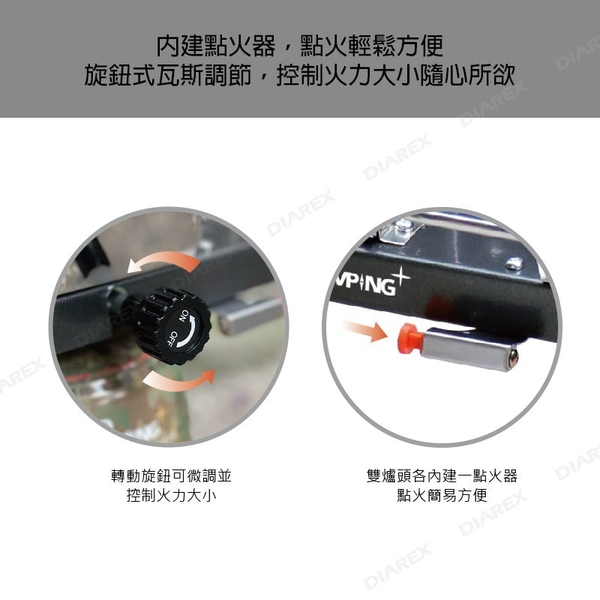 Pro Kamping 領航家 輕量極簡雙口爐 2.8kW 高山瓦斯爐 卡式爐 卡式瓦斯爐 雙口爐 高山爐 登山 露營 product thumbnail 4